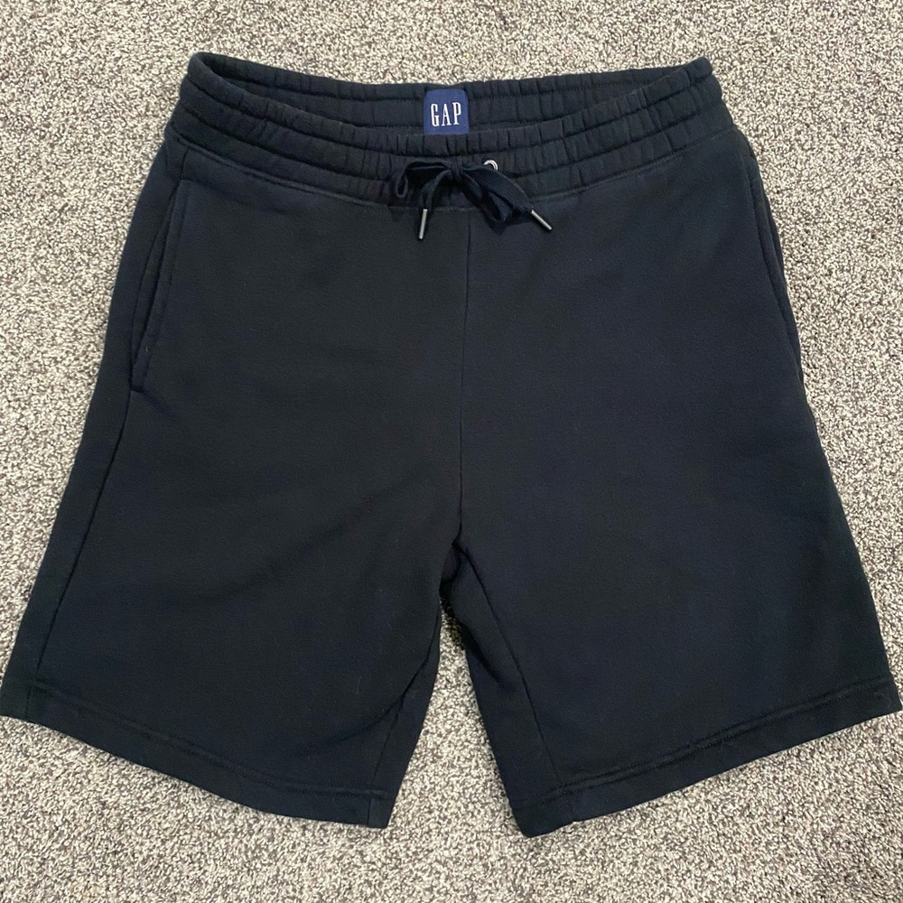 GAP Men’s Sweatpants Fleece Lounge Shorts With Pockets Drawstring Size Small